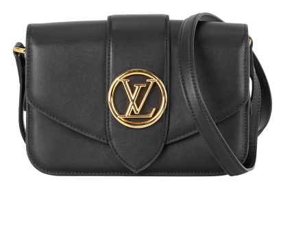 Pont 9, &pound;1,500, Handbags, Black, Leather, Front view